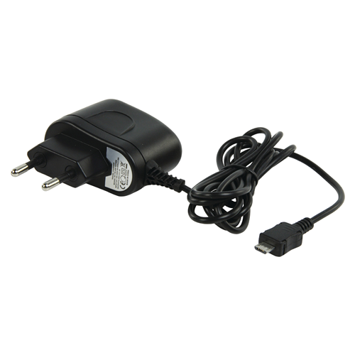 1,0 A 1,0 Wandlader bei schwarzem Micro USB