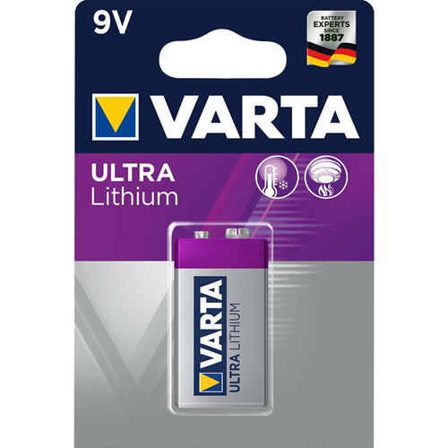 Batterie au lithium 9v 9 V 1-BLISTER