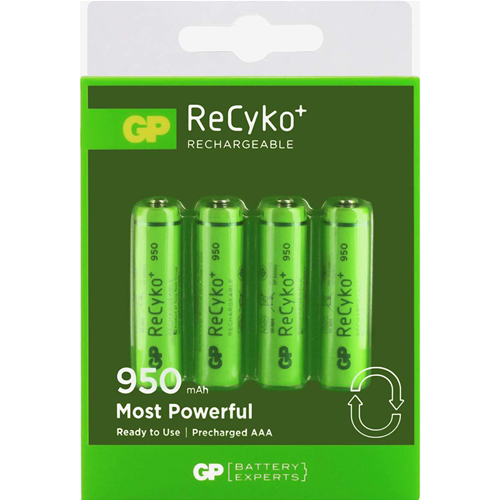 Batterie NIMH rechargeable AAA 1.2 V 950 MAH 4-BLISTER