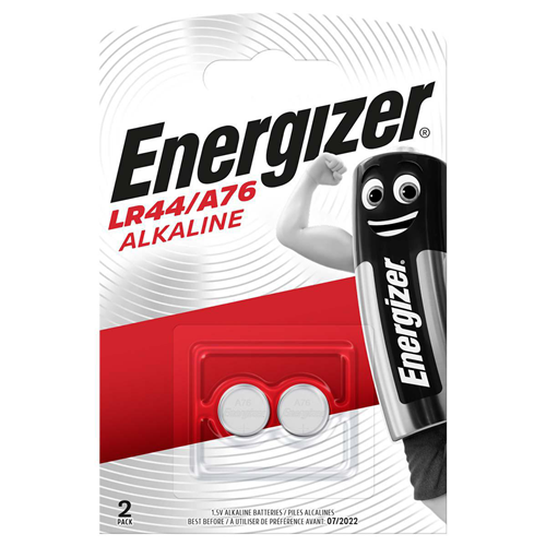 Batteria Alcalina LR44 1.5 V 2-Blister