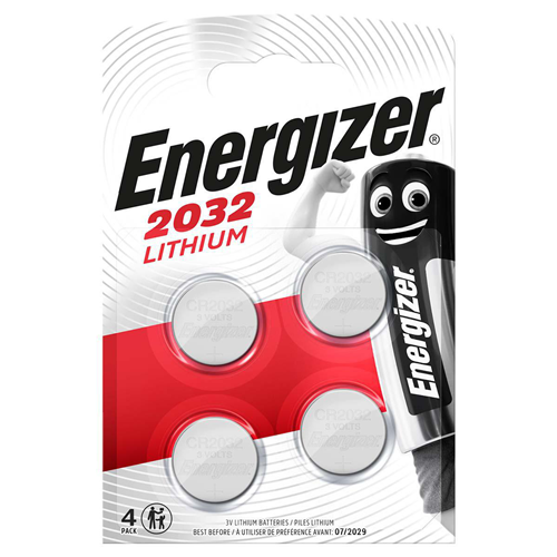 Lithium button CR2032 3 V 4-Blister