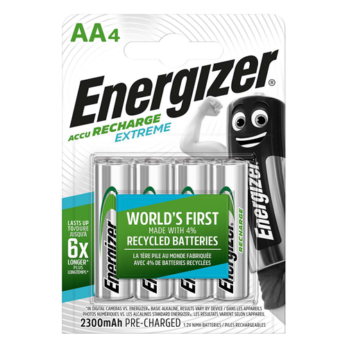 NIMH RIMH AA 1,2 V Extreme 2300 MAH 4-BLISTER