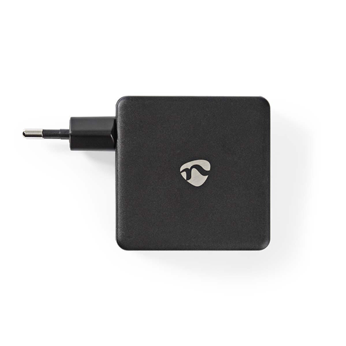 Cargador de pared | 3.0 a | USB-C | Entrega de energía 60 W | Negro