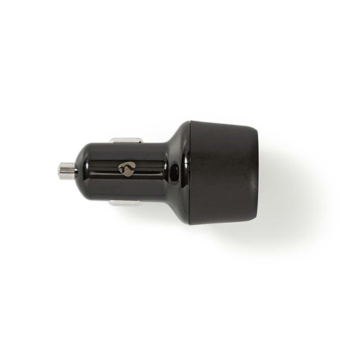 Cargador de coche | 3.0 a | USB (QC 3.0)/USB-C | Entrega de energía 30 W | Negro