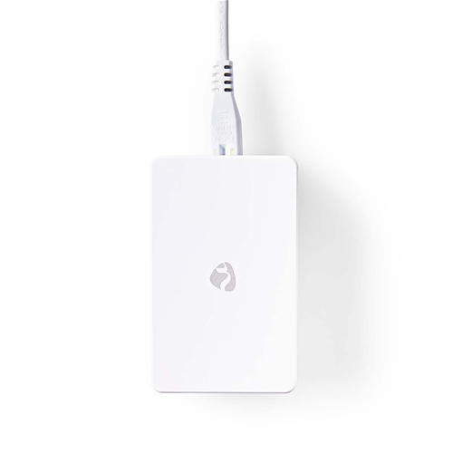 Cargador de pared | 3.0 a | USB (QC)/USB-C salidas | Entrega de energía 30 W | Blanco