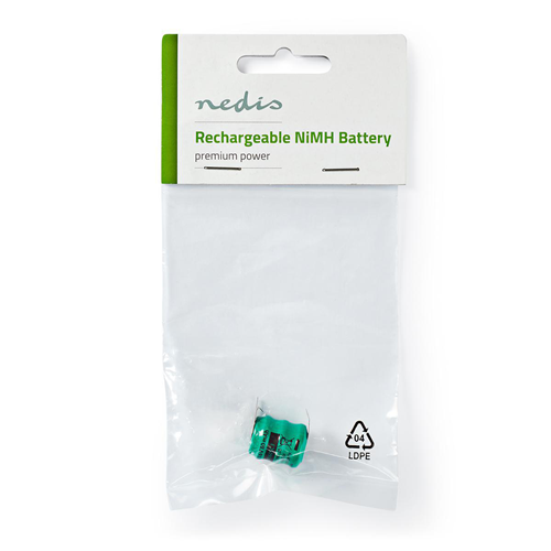 Batteria al Nichel-Idruro di Metallo | 3,6 V | 80 mAh | Connettore di Saldatura