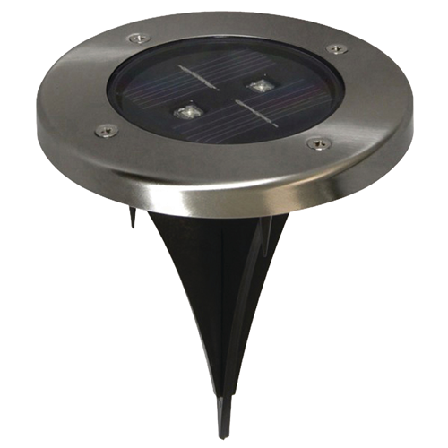 Solar earth 2 round led
