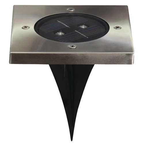 Solar Erde 2 rechteckige LEDs/Quadrate