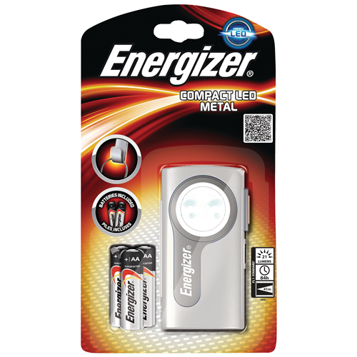 Torcia LED 28 lm Argento