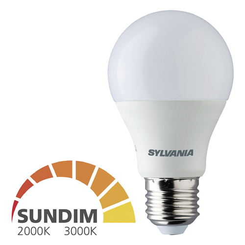 E27 LED A60 9.5 W 806 lm 2700K - 2000 K