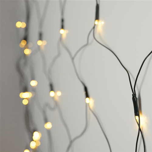 LED NET 160 warmer weißer Außenbereich