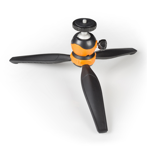 Para trípode al aire libre 14 cm negro/naranja