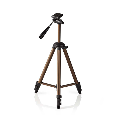 Trépied | Rotation et inclinaison | Max 2 kg | 130 cm | Noir argent