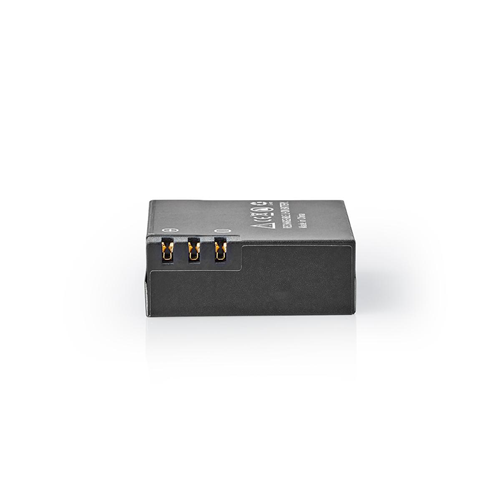 Replacement battery for action cam | 1000 mAh | Max. 90 minutes | 3,7 V