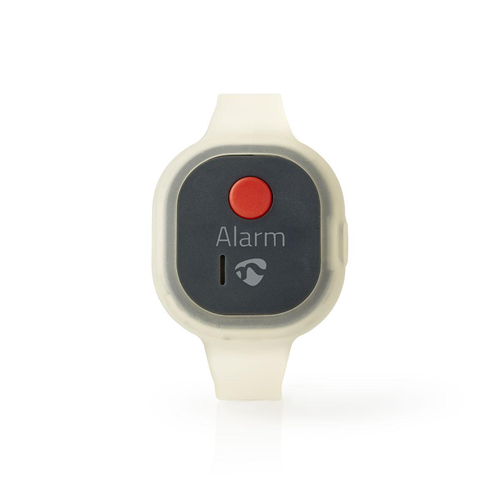 Alarma de seguridad personal | Impermeable | Diseño con correa de muñeca | Alarma 85 dB | LED intermitente