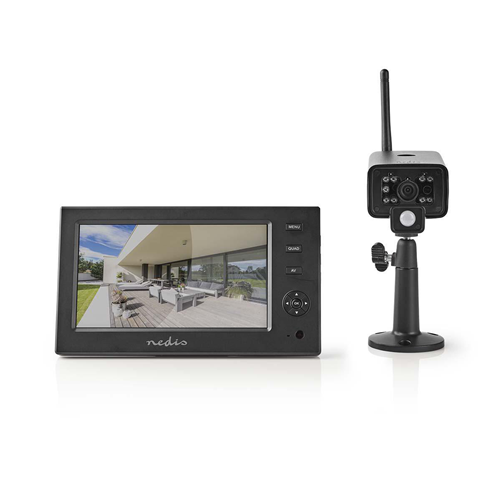 Drahtlose digitale Überwachung Set | 2,4 GHz | 1 Videokamera | Drahtloser Bildschirm