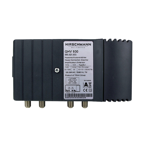 Catv amplifier 30 db 47-1006 MHz 3 outputs