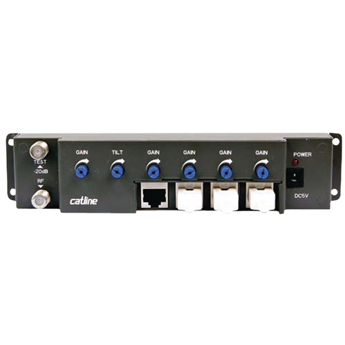 CATV Amplificatore 35 dB 47-862 MHz 4 Outputs