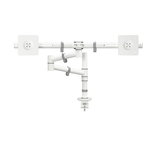 Viewgo Arm Monitor Schreibtisch 130 Pinne 8 kg Weiß