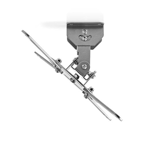 Ceiling projector support | 360 ° swivel | Max 10 kg | Distance from the ceiling of 130 mm | Grey