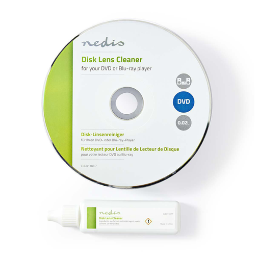 Lente detergent of readers discs | Blu-ray | DVD | 20 ml