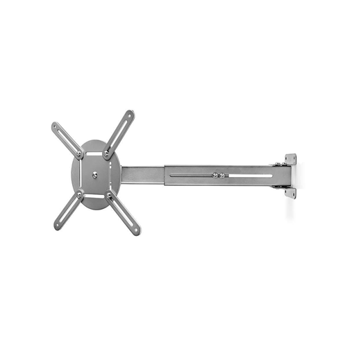 Support de projecteur mural | Pivotant à 360 ° | Max 10 kg | Distance par rapport au mur de 314-500 mm | Gris