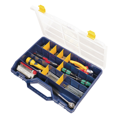 Stockage des conteneurs 460 x 350 x 81 mm 5 - 26 compartiments