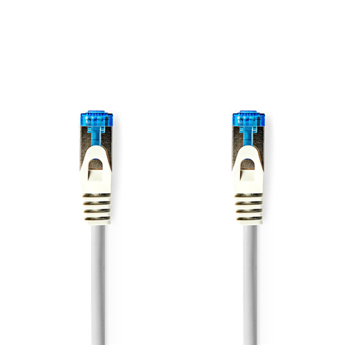 Cable de red SF/UTP CAT6A | Macho RJ45-Maschio RJ45 | 2.0 m | Gris
