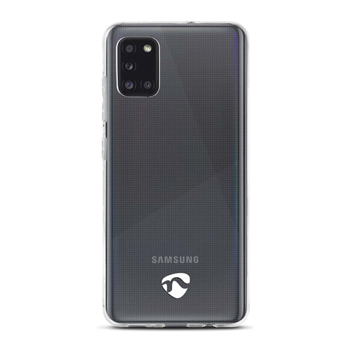 Silicone case for Samsung Galaxy A31 | Transparent