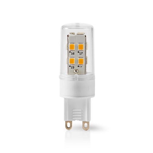 Bulbo LED NEDIS G9 | 3,3 W | 400 lm | 3000 K