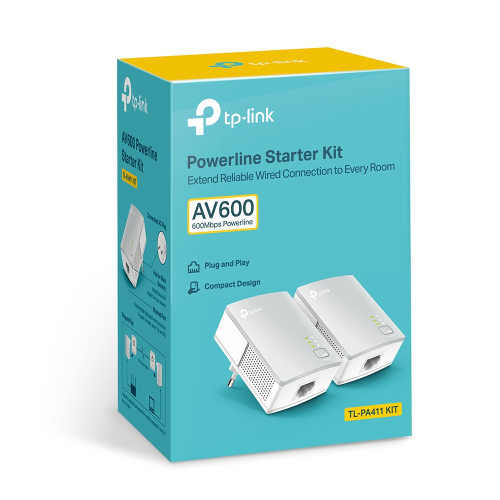 Línea de alimentación para Ethernet 600Mbps AV600