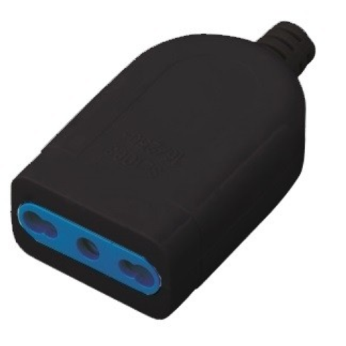 220 10/16.+T Black Bipasso Socket