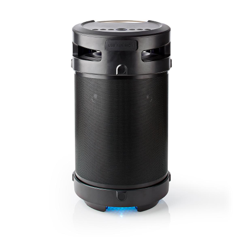 Altoparlante Bluetooth® per Feste | 3,5 ore di Riproduzione | 150 W | Impermeabile IPX5 | TWS | Maniglia per il Trasporto | Luci per Feste | Nero