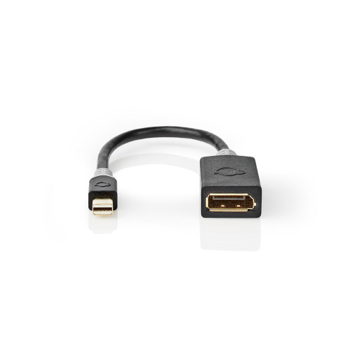 Cavo Mini DisplayPort - DisplayPort | Maschio Mini DisplayPort - Femmina DisplayPort | 0,2 m | Antracite