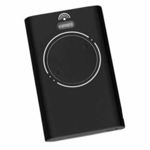 Télécommande abricancello FAAC Code de roulement 433 MHz 2 CH Nero