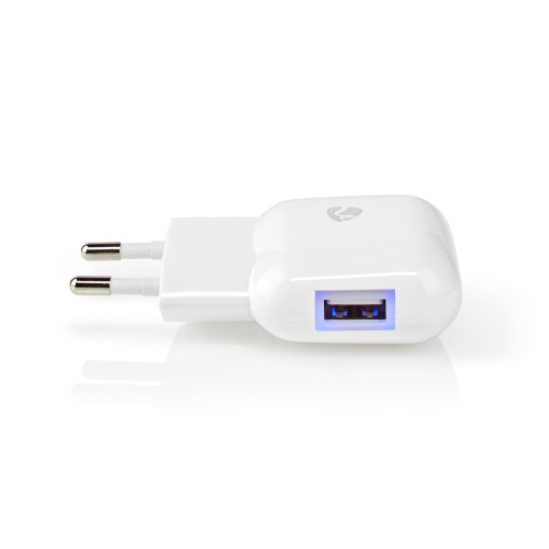 Caricabatterie da Parete | 2,4 A | 1 Uscita | USB-A | Bianco