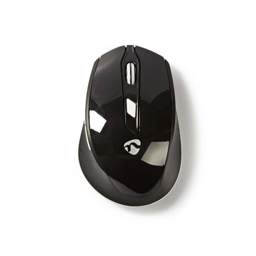 Wireless mouse with Nano Dongle | Six buttons | Black White