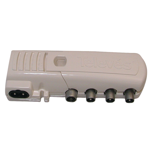 Amplificador CATV 20 dB 47-862 MHz 3 salidas