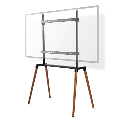 Floor TV support | 60-75 "| up to 40 kg | Scandinavian design | Black/beech