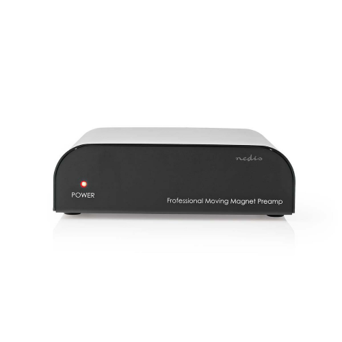 Pre-amplifier | Connection entrance: 1x RCA | Connect exit: 1x RCA | PHONE / swivel plate | Automatic | Black