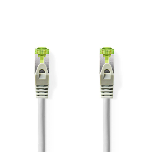 Cavo Cat 7 | S / FTP | RJ45 | RJ45 | 2.0 m | Tondo | LSZH | Grigio | Confezione con finestra