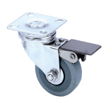 Ruetable wheel 50mm galvanized steel frame with Fermo