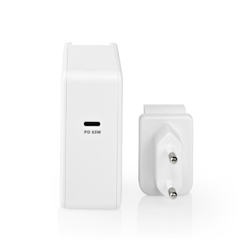 Wandladegerät | 3.0 A / 3.25 A | Anzahl der Ausgänge: 1 | Türart: 1x USB-C ™ | USB Typ-C ™ (lose) Kabel | 3,00 m | 15 / 27/36 / 45 /65 W | Automatische Spannungsauswahl