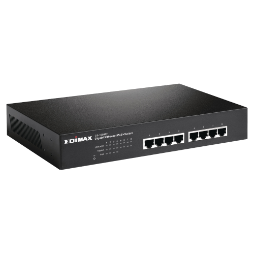 Gigabit 8-Port + Poe switch network