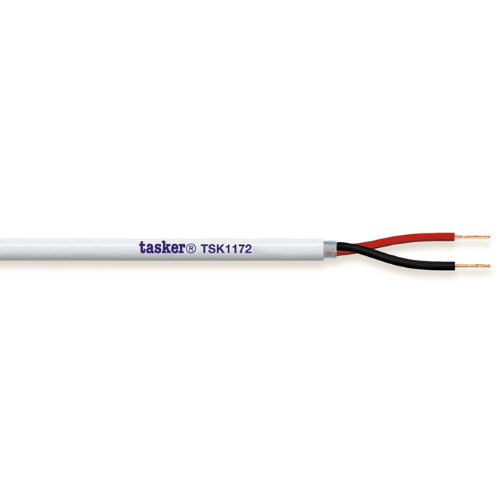 Câble de bobine polarisé rouge-noir 2x0,50 mm Jouaina Jouaina Utilisation externe blanche et utilisation interne Flame Elat-Flexible