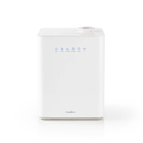 Luftbefeuchter | 30 W | Mit kaltem Nebel, UV -Lampe und Plasma | 5,5 l | Weiß