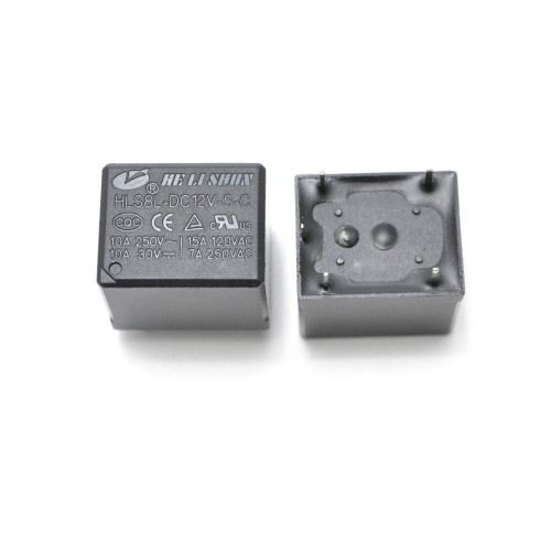 Miniature release assembly on a printed circuit circuit card 10a 12v 5pin