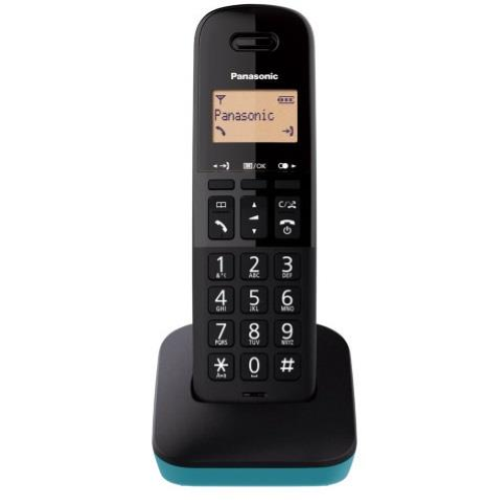 CORDLESS DECT STANDARD BLACK/BLUE