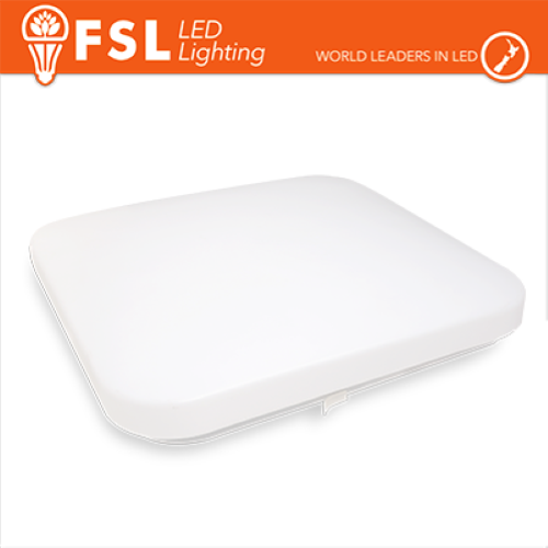 Square led ceiling light 33x6.8cm 25W 4000k