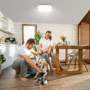 Square led ceiling light 33x6.8cm 25W 4000k
